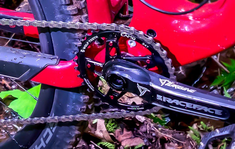 Wolf Tooth CAMO Cannondale Spider Red -4mm Offset