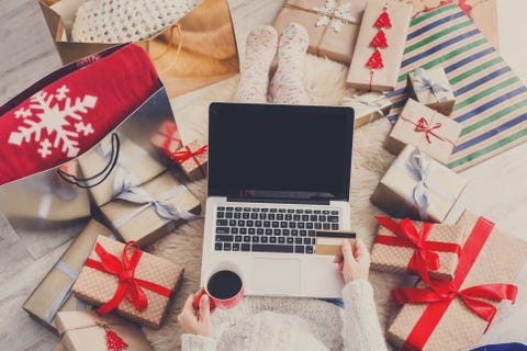christmas shopping presents