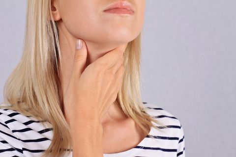 Contrôle de la glande thyroïde chez la femme