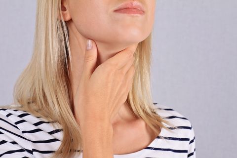 Contrôle de la glande thyroïde chez la femme