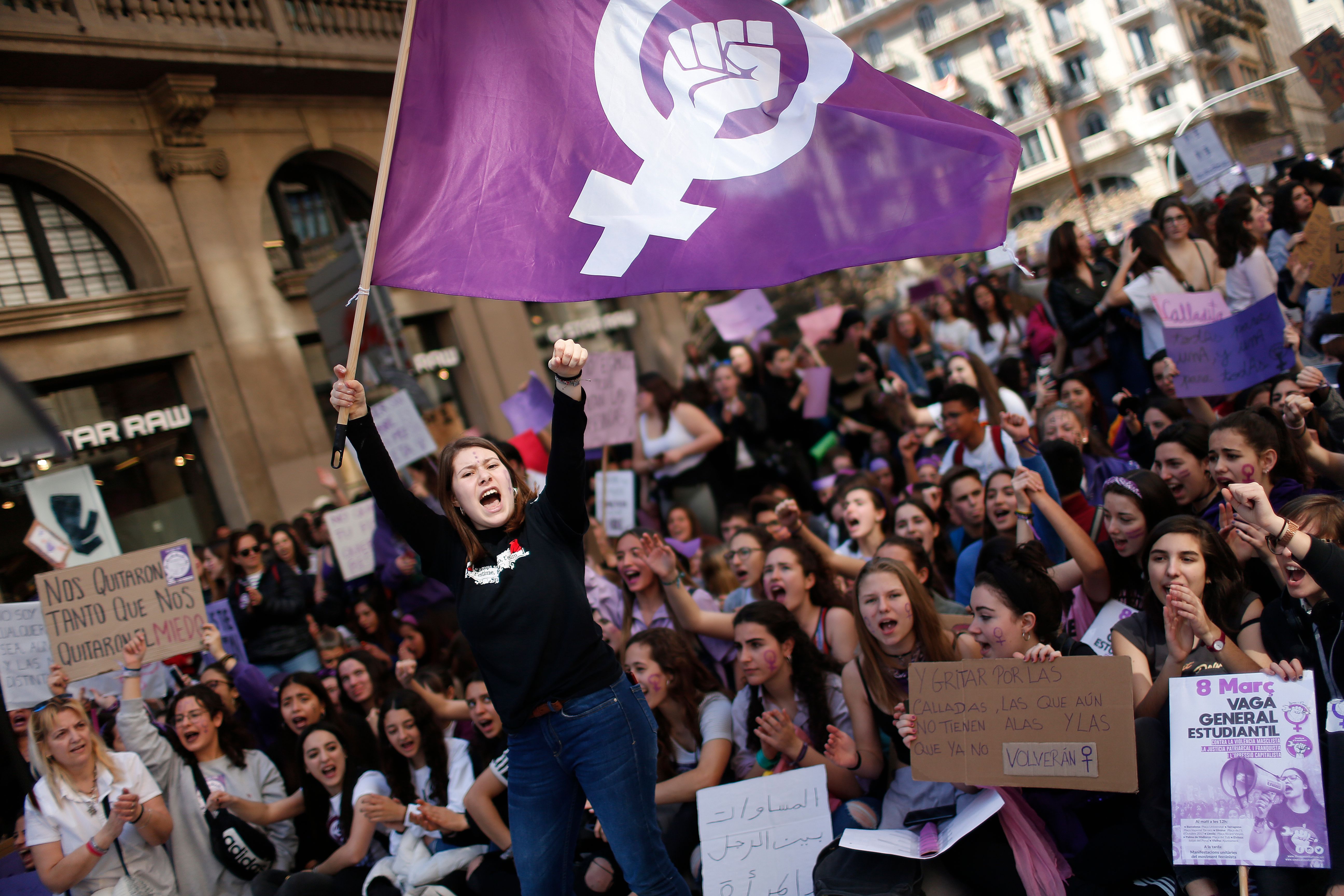 Flowers Strikes And Tear Gas How International Women S Day Is Recognized Around The World