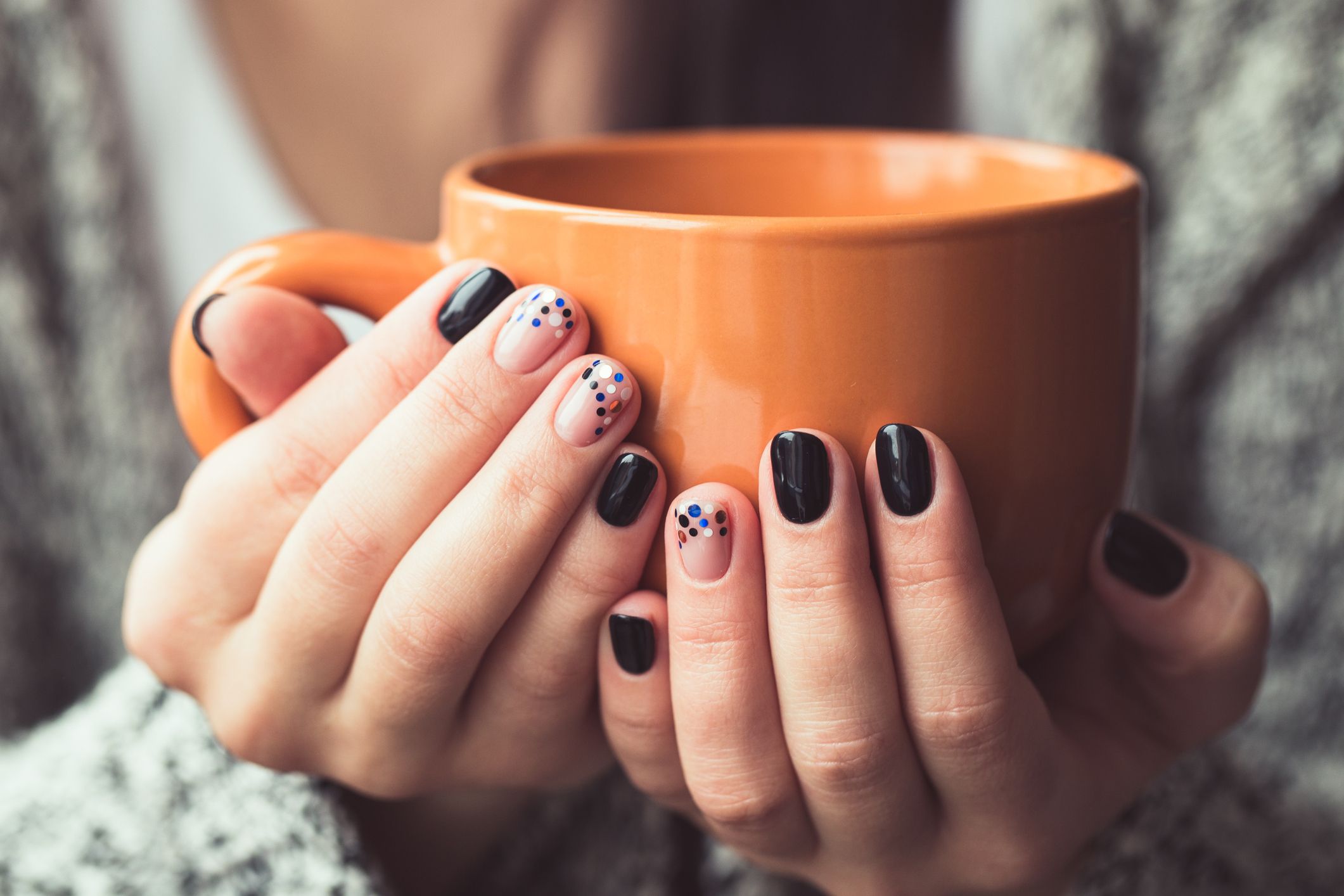 7. "Thanksgiving Nail Colors for Short Nails" - wide 3