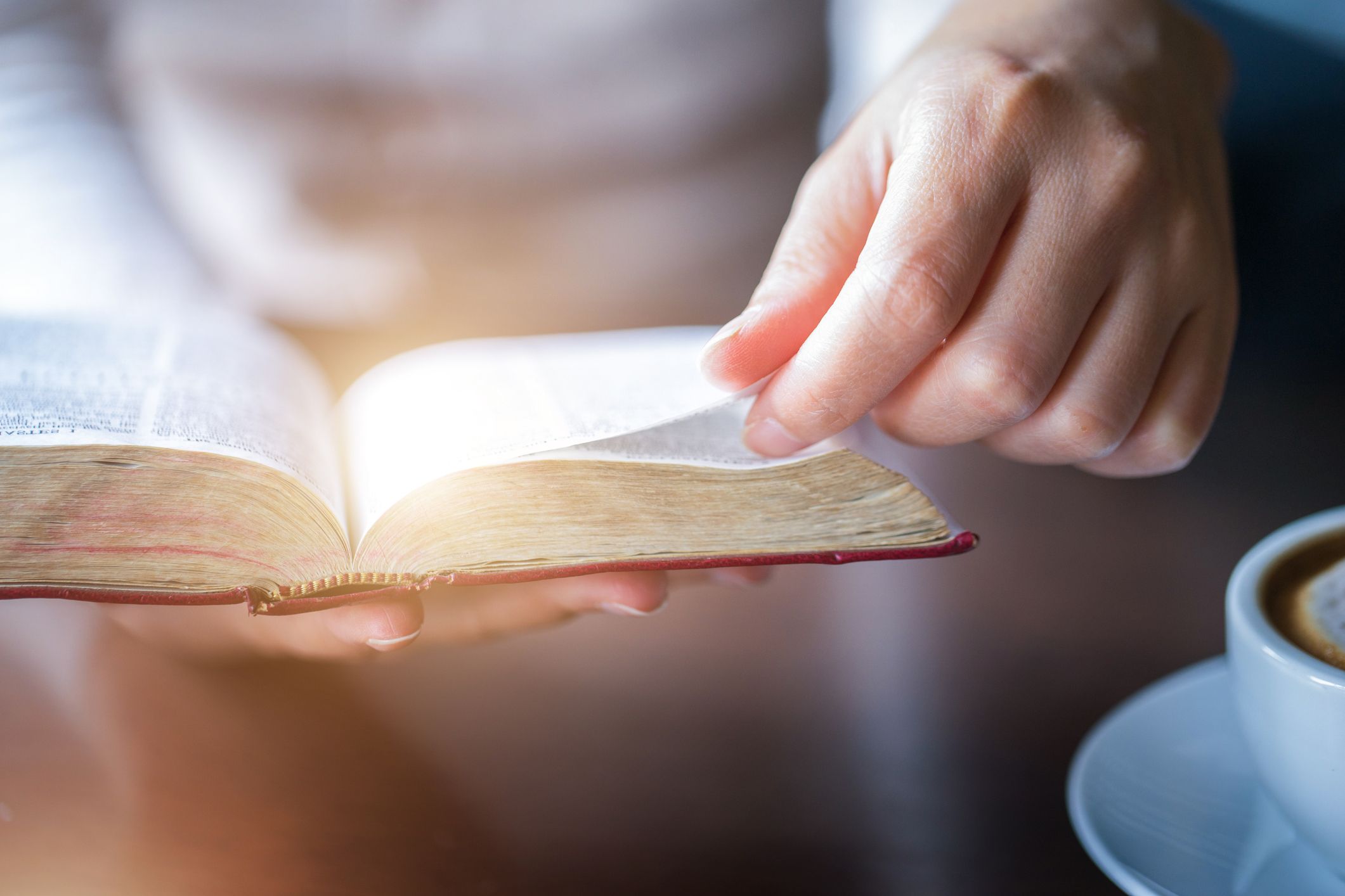 woman reading the bible clipart of satan