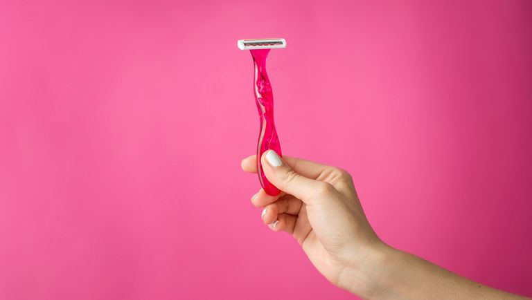 Womens pink razor