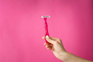 Womens pink razor