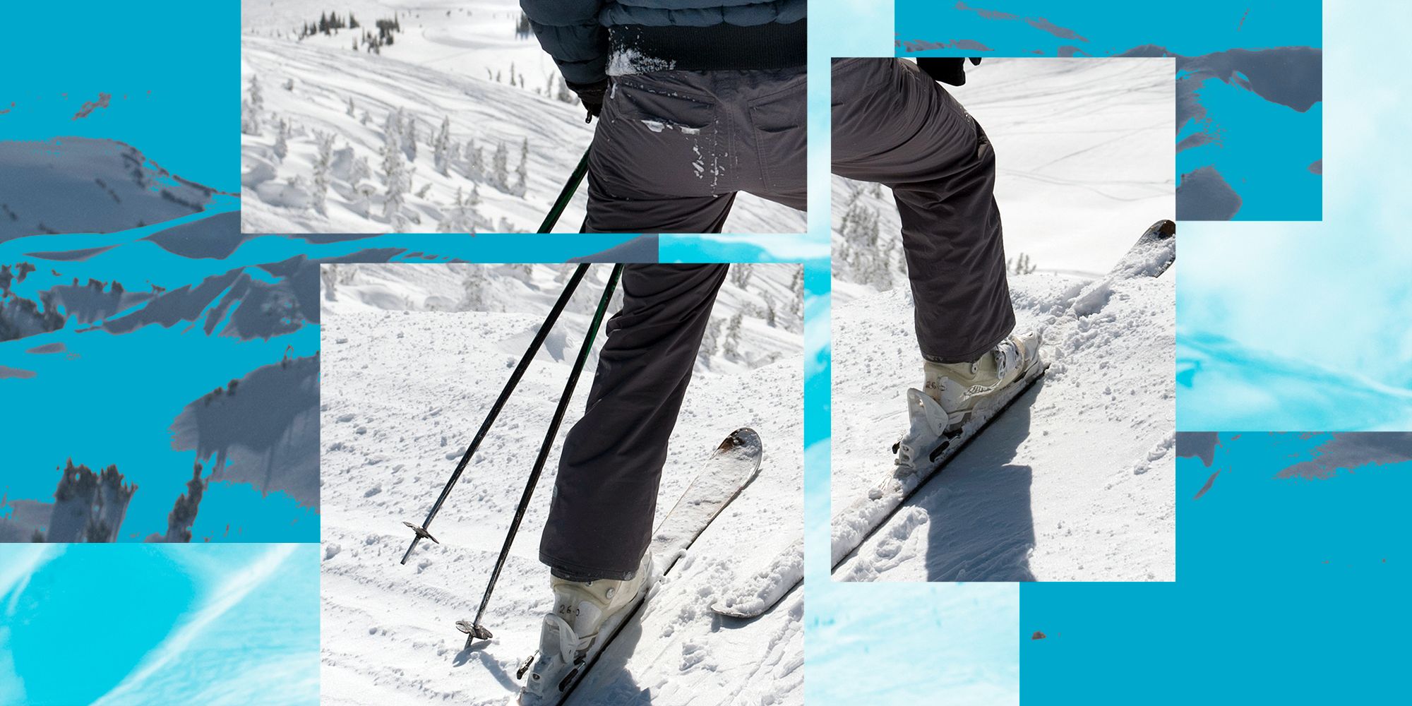 best slim ski pants