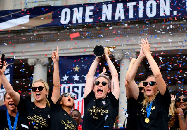 These Photos of Megan Rapinoe and the USWNT Parade Will Change Your Life