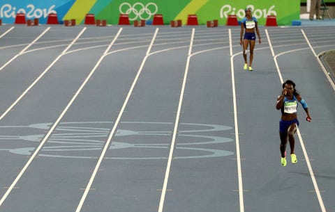 US women's 4x100 relay at 2016 Olympics