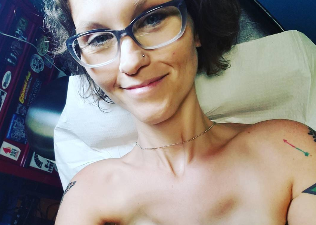 This Woman Covered Her Double Mastectomy Scars With A Fierce Wonder