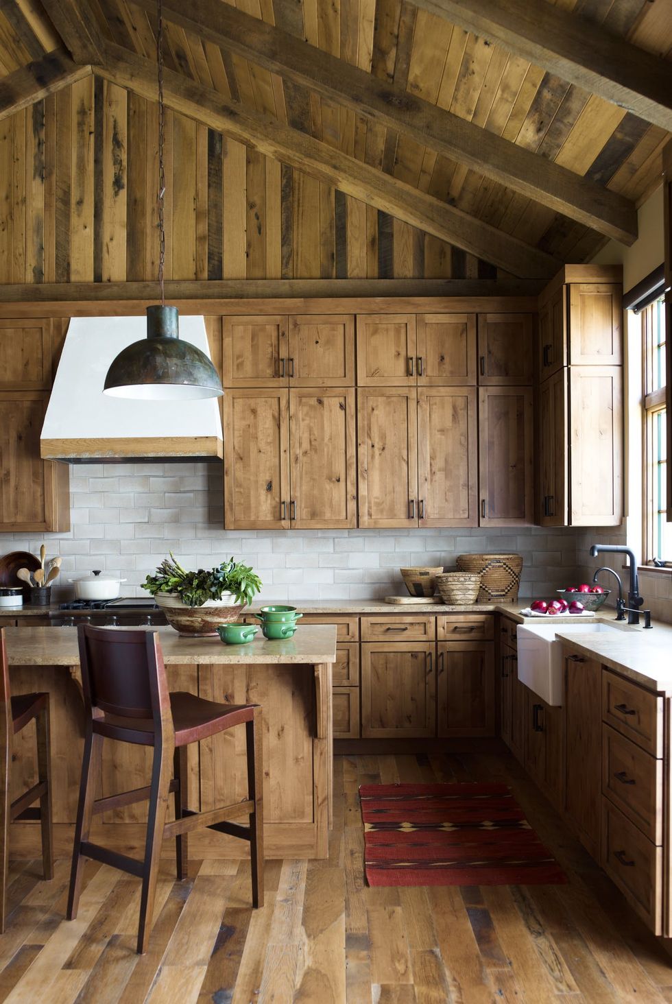 22 cocinas de madera llenas de encanto