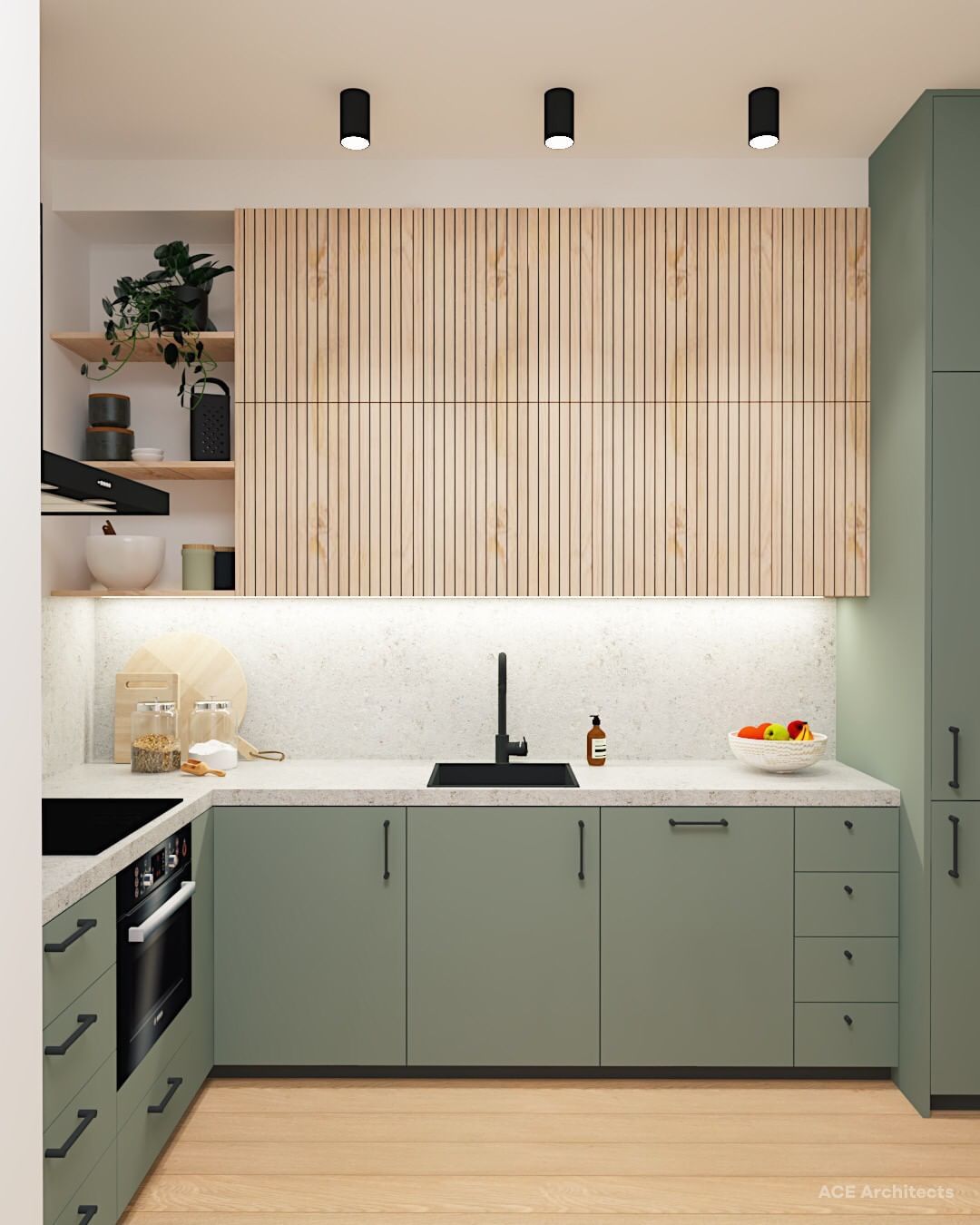 Wood Kitchen Cabinets Countertops, Wooden Kitchen Cupboards Ideas