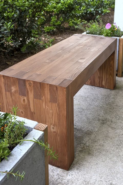 22 Diy Garden Bench Ideas Free Plans For Outdoor Benches