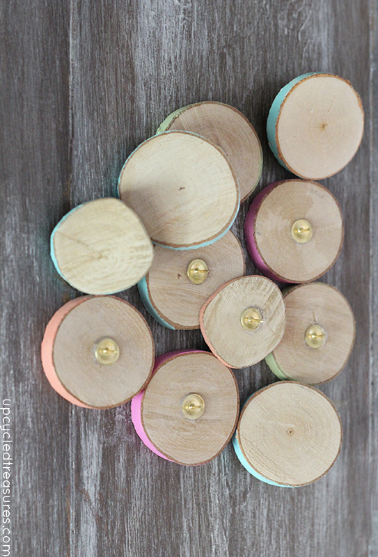 small wooden craft circles