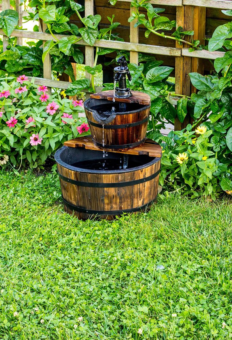 18 Outdoor Fountain Ideas How To Make a Garden Fountain 