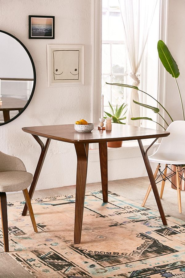 contemporary small dining table