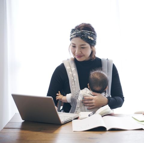 working from home with kids doesn't have to mean you aren't productive