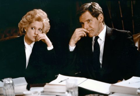 melanie griffith and harrison ford in working girl