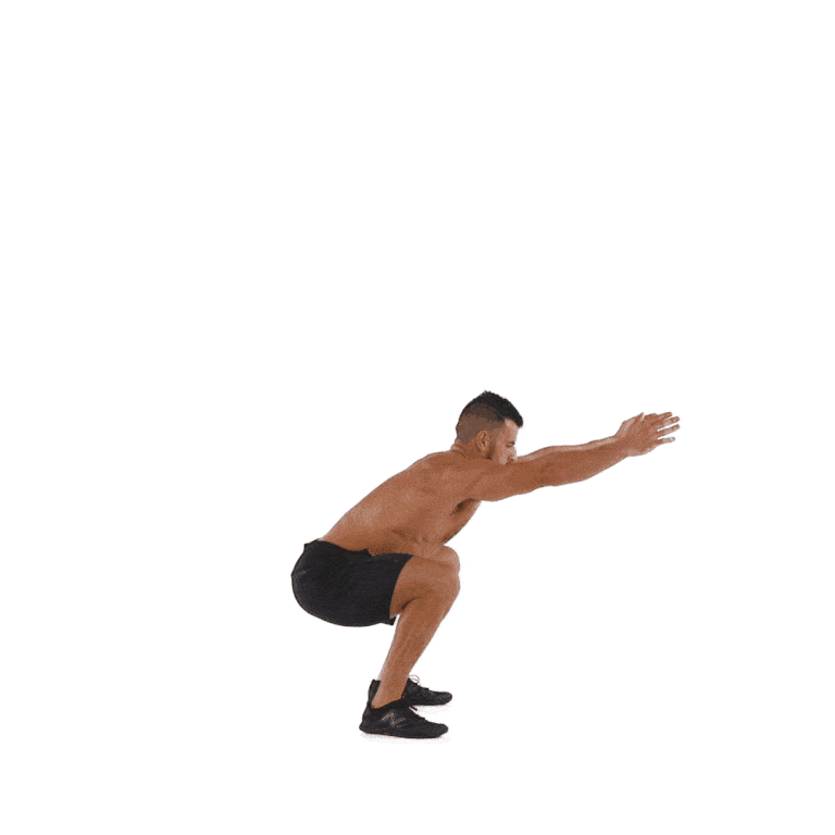 How To Perform A Bodyweight Squat Jump Mens Health