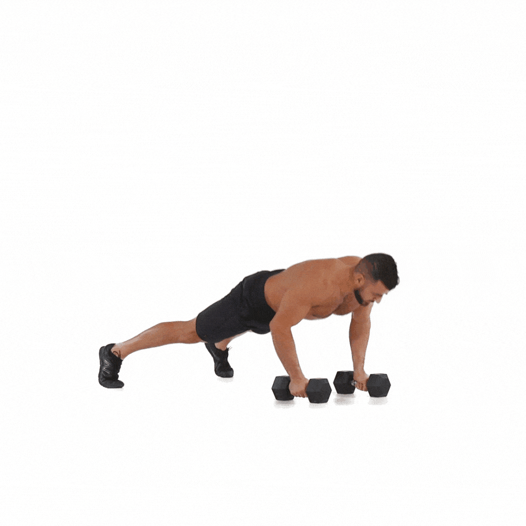 How to Perform the Dumbbell T-Pushup | Men's Health