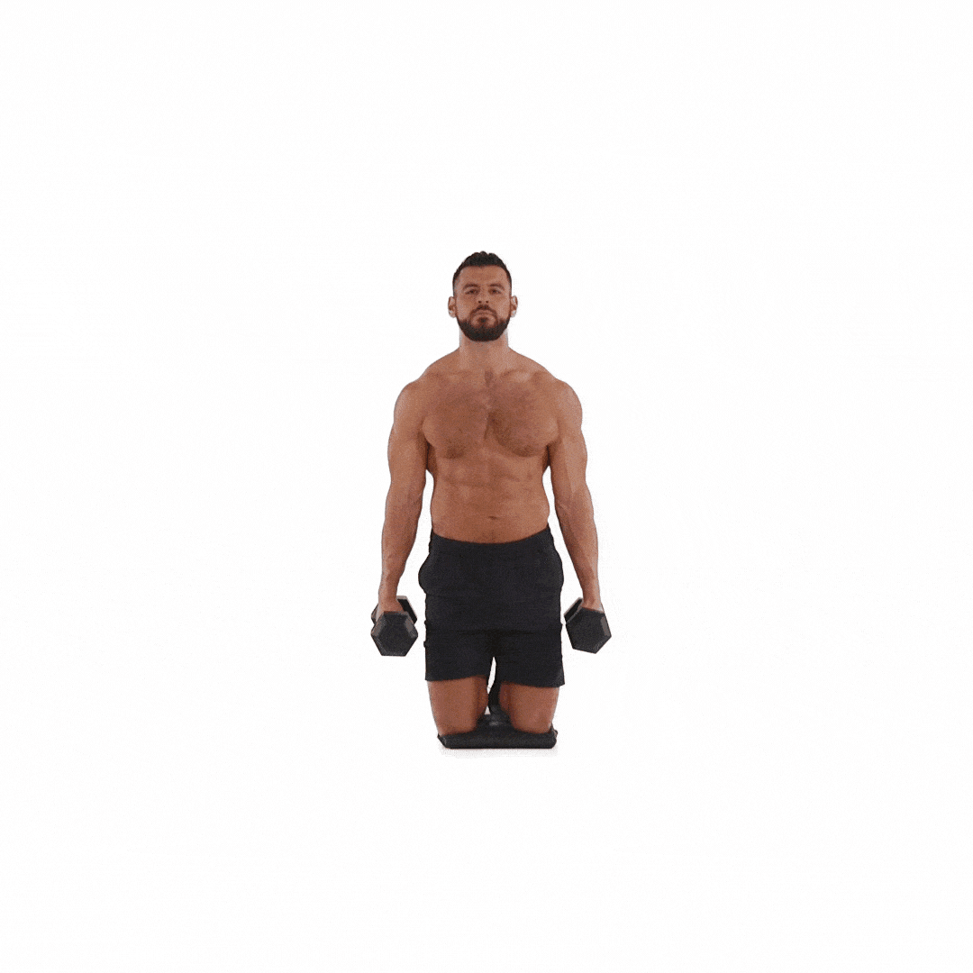 KNEELING SINGLE-ARM CURL