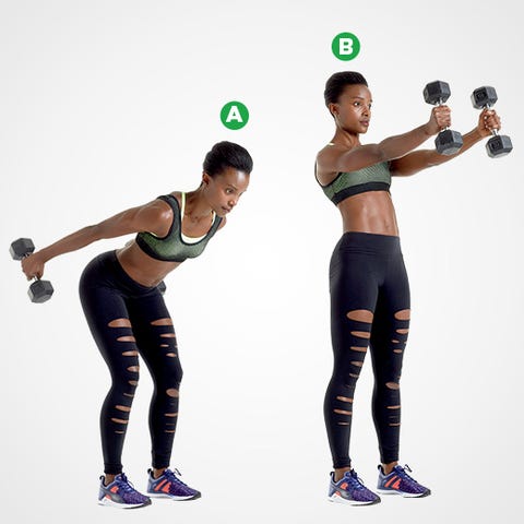 Dumbbell Skier Swing