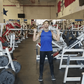 image Barbell Press