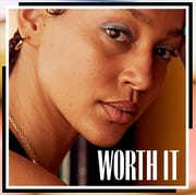 This is an image gold hoops