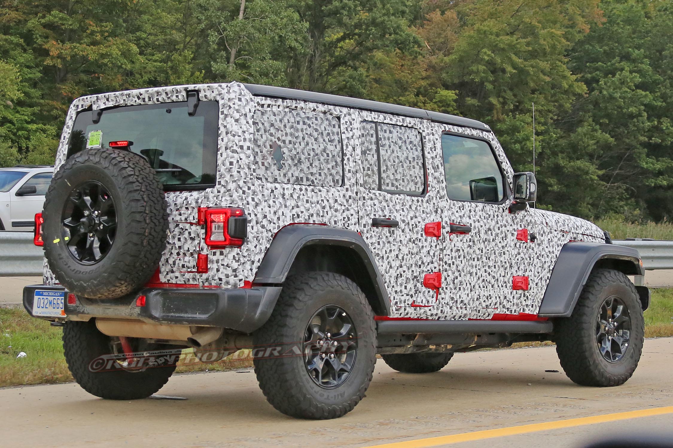 2018 Jeep Wrangler Unlimited Photos - Jl Wrangler Unlimited Spy Pictures