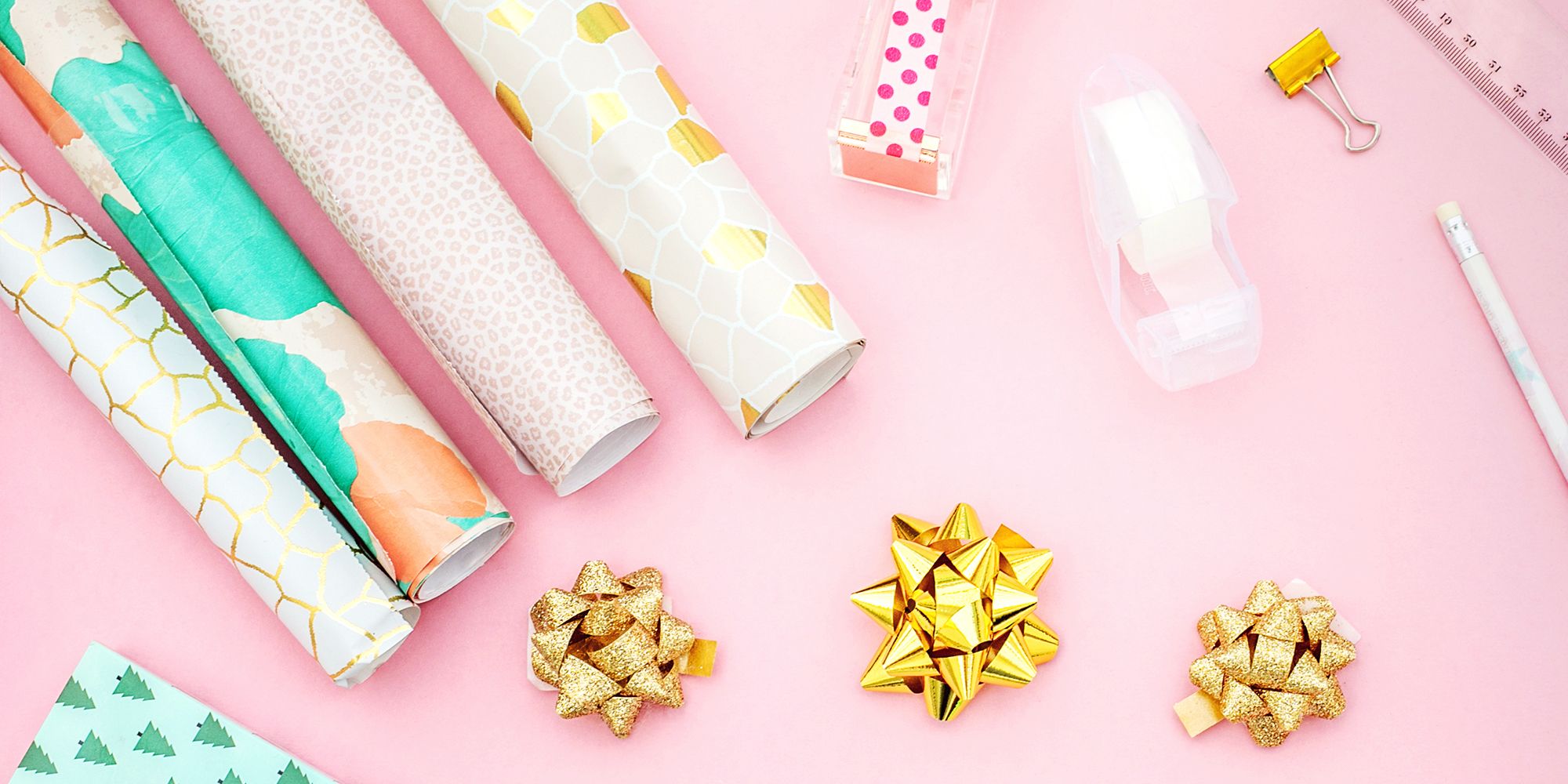 wrapping paper storage