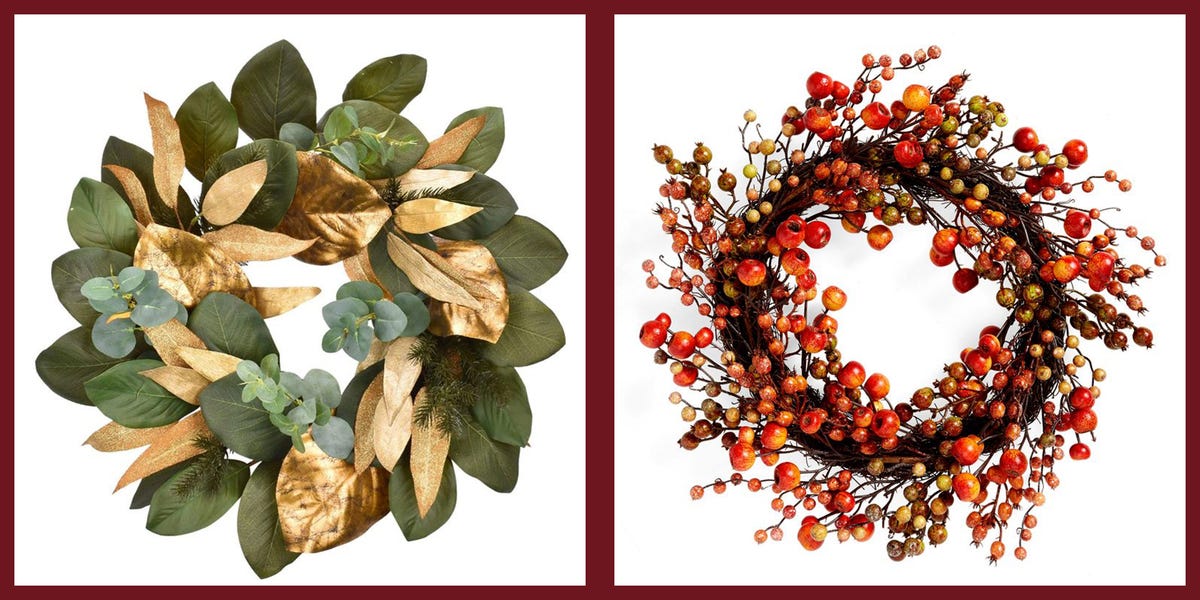 19 Elevated Christmas Wreaths to Buy Online 2021 - Best Holiday Wreath