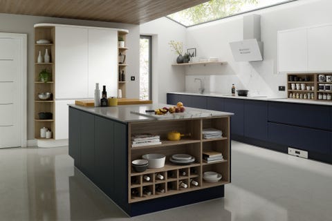 Handleless Kitchen, Wren Kitchens