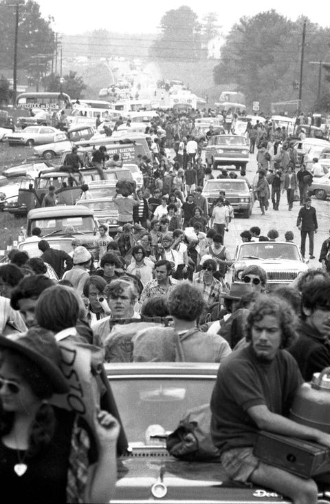 Woodstock 1969 Crowd Photos - 50 Best Crowd Photos Of Woodstock 69