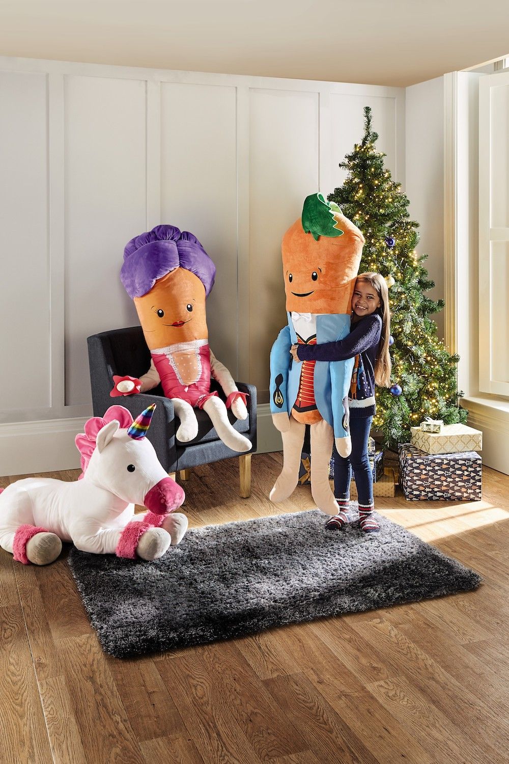 Kevin The Carrot 35cm plush toy New with Tags free Kevin Carrot xmas card 