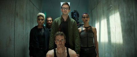X Men Fenix oscura michael fassbender y nicholas hoult en x men fenix oscura
