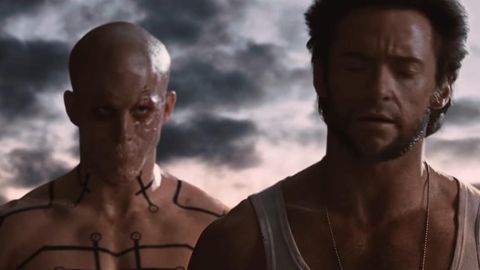 Skin, Movie, Human, Chin, Barechested, Forehead, Muscle, Action film, Screenshot, Chest, 