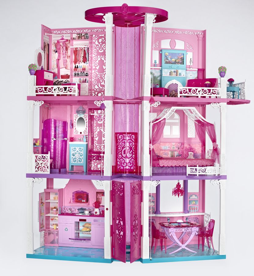 barbie dream house with elevator 1990