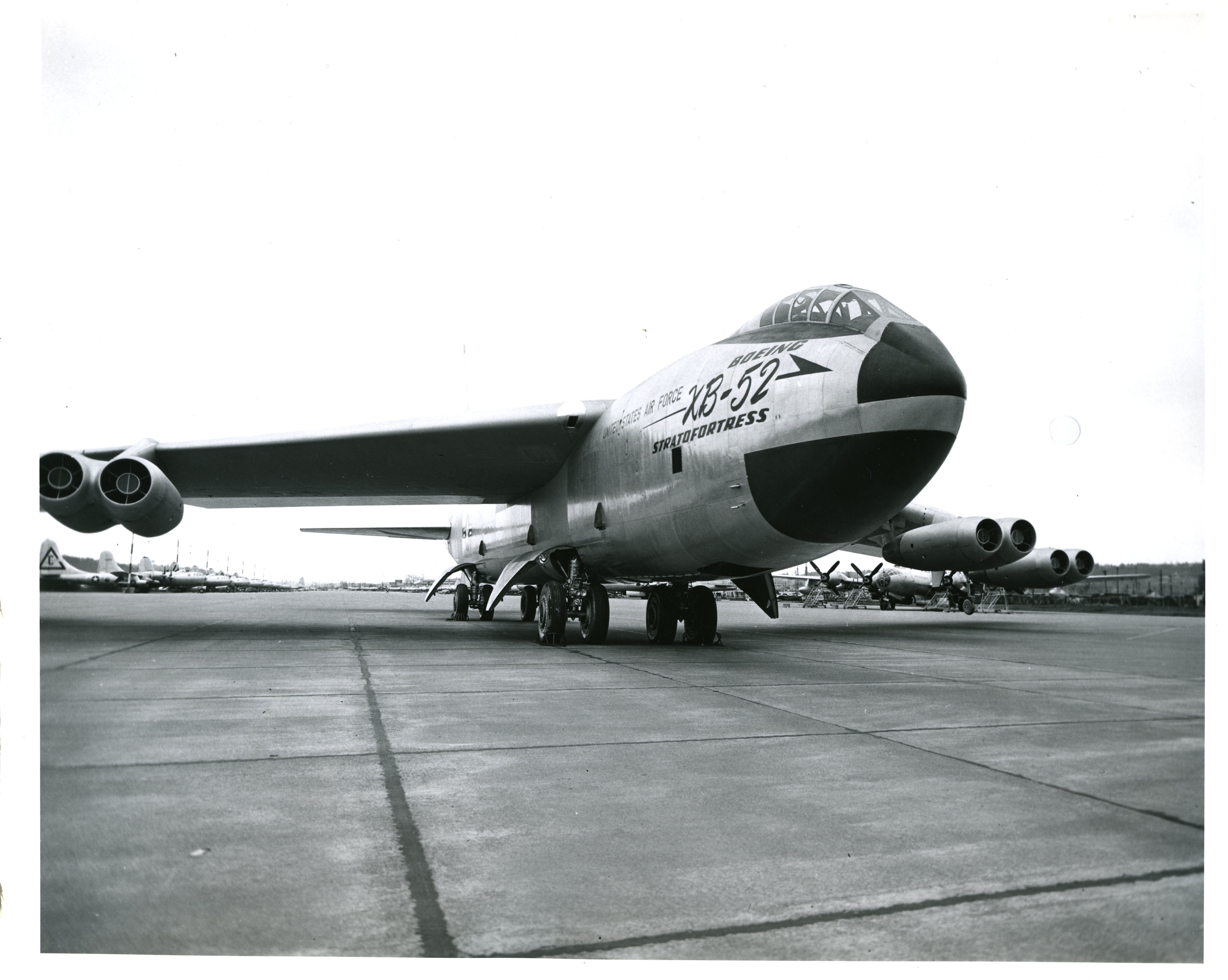 A aeronave de teste XB-52