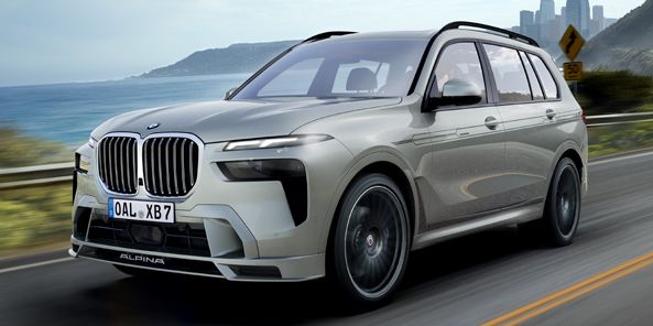 Here's Your First Look at the 630-HP 2023 Alpina XB7