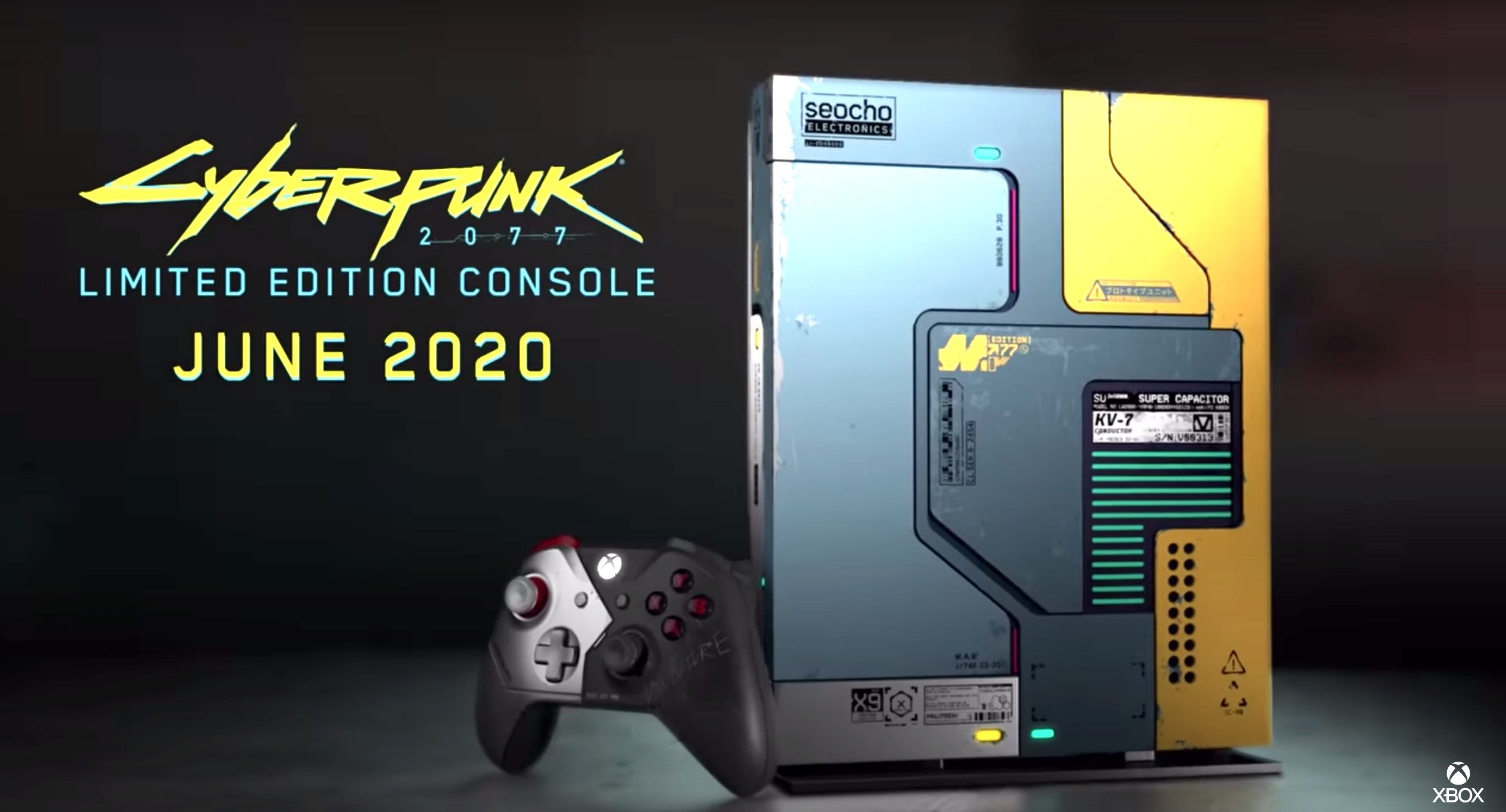 xbox one x cyberpunk console pre order