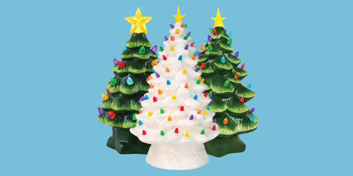 Target Has Beautiful Ceramic Christmas Trees for Your Decor