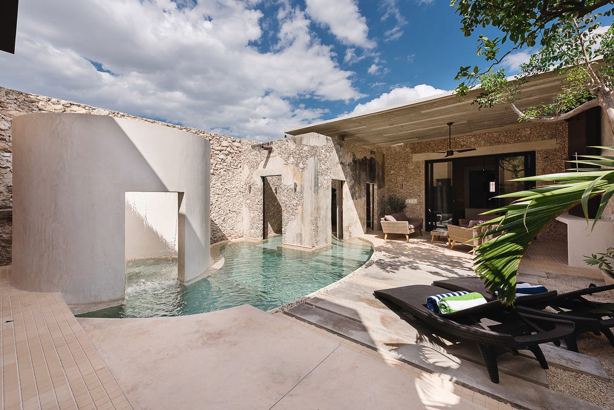 Una casa histórica rehabilitada en Mérida, México