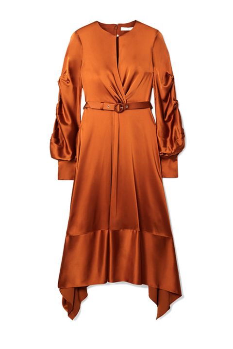 Kendall Jenner Glows In Orange Snakeskin-Print Dress At Late-Night ...
