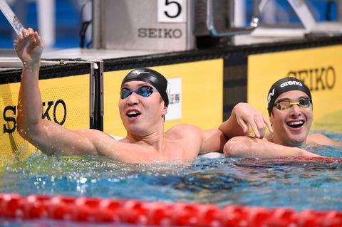 東京 オリンピック前に日本記録更新続々 進化する競泳男子に注目
