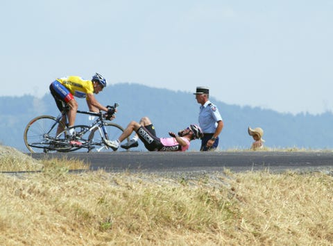 yellow jersey US lance armstrong us pos