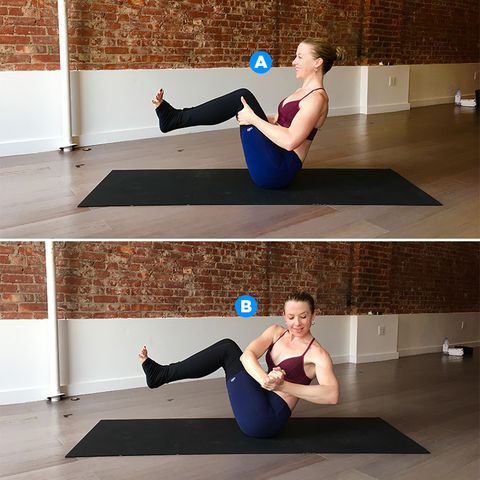 7 Yoga Poses That Ll Sculpt Those Sexy Side Abs Women S Health