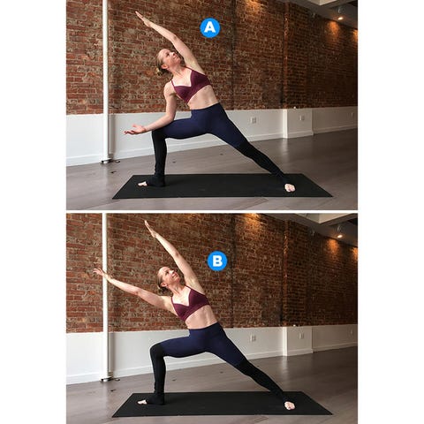 MODIFIED EXTENDED SIDE ANGLE WITH REACH MODIFIED EXTENDED SIDE ANGLE WITH REACH