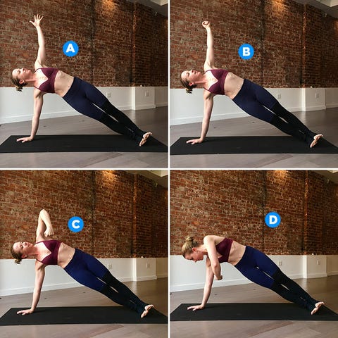 side plank curl side plank curl