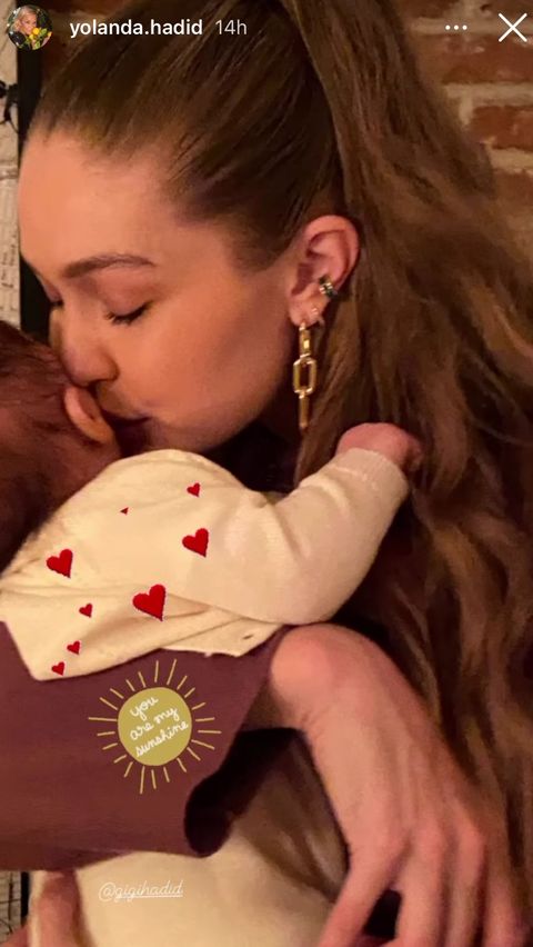 See a New Photo of Gigi Hadid Snuggling Her Baby