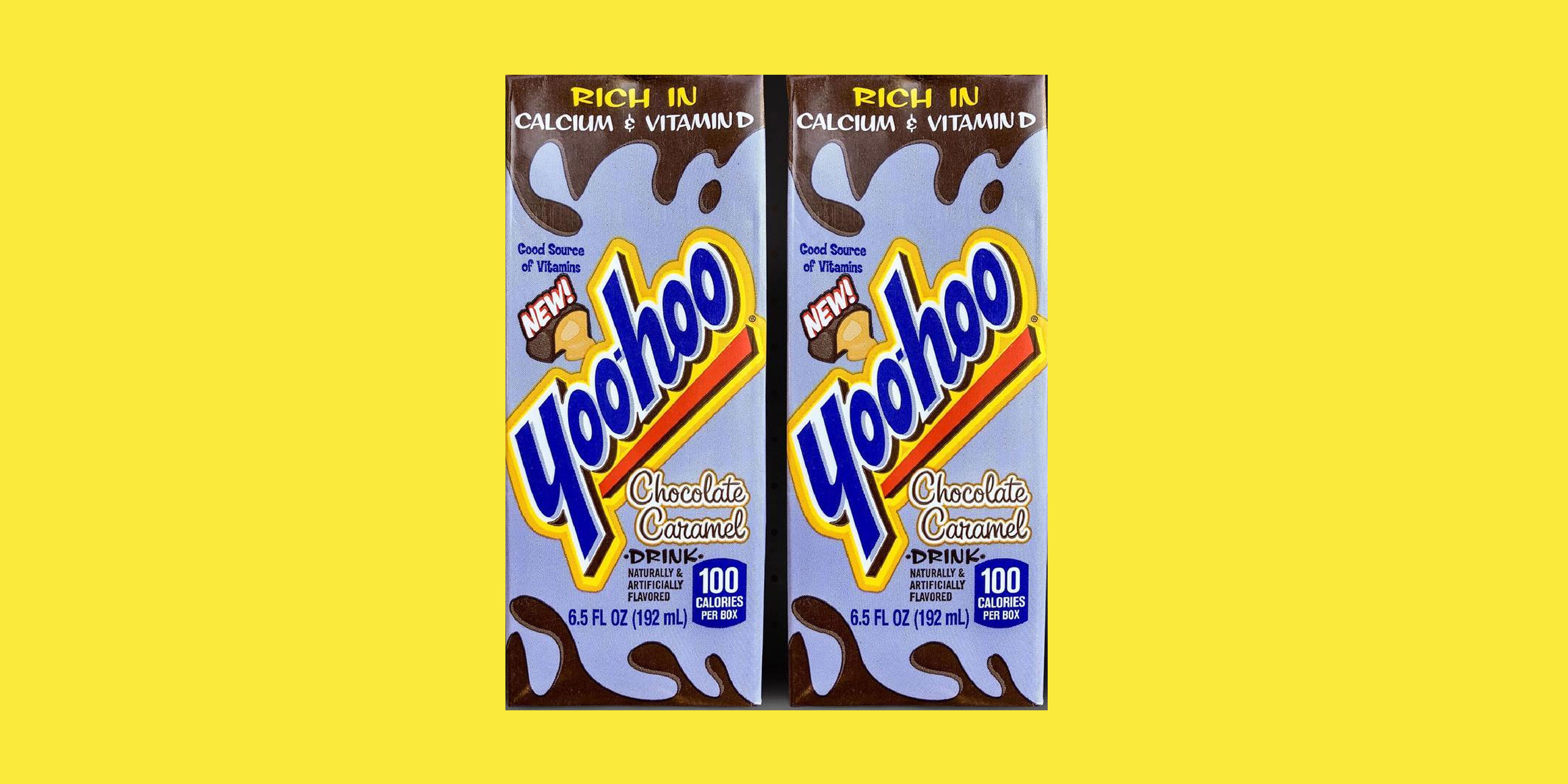 Hey 90s Kids Yoo Hoo Dropped A Caramel Chocolate Flavor