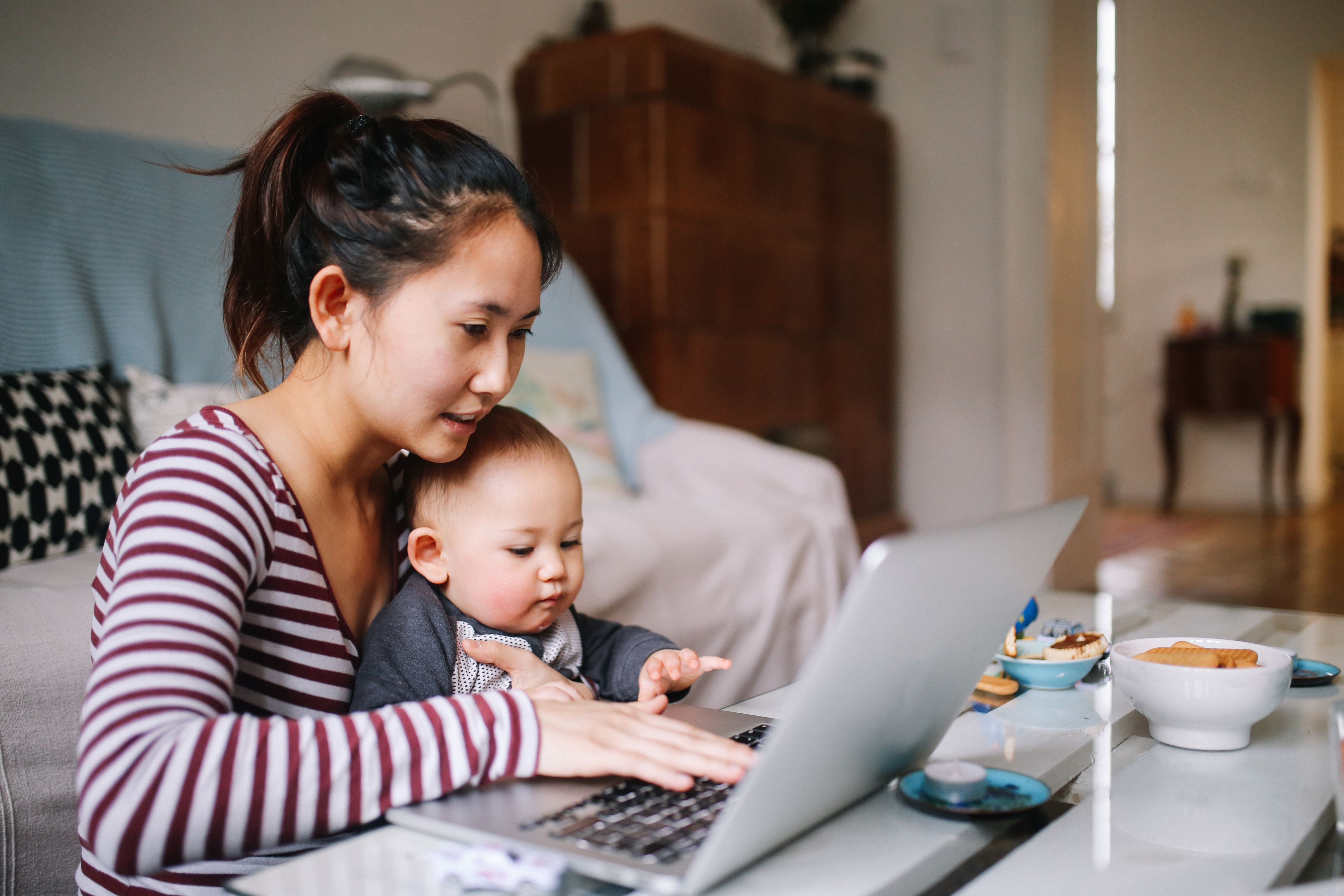 stay at home online jobs for moms